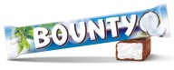 Kokosová čokoládová tyčinka Bounty 57 g