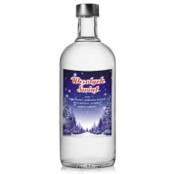 etikety na ALKOHOL Merry Christmas fľaša darček