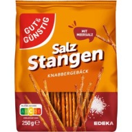 G&G tyčinky Salz Stangen 250g
