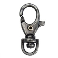 Malá karabínka 8mm OXID SILVER 1ks 4288