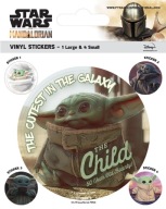 Samolepky Star Wars The Mandalorian The Child 5 ks