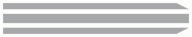 Nálepky na motorku STRIPES 30cm SILVER #2