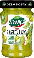 Egreš Kiwi Łowicz ovocný džem s nízkym obsahom cukru 280g