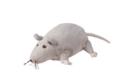 IKEA GOSIG RATTA | Plyšová hračka - šedá/béžová | 23 cm