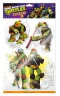 KONVEXNÉ NÁLEPKY NA STENU pre deti Dekorácia TEENAGE NINJA TURTLES