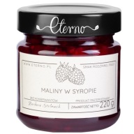 Maliny v sirupe 220g ETERNO PREMIUM tradičný
