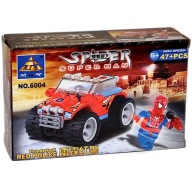 6004 KAZI SPIDER SUPER MAN 47 BLOKOV + POSTAVKA