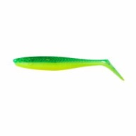 DAM Slim Shad Paddle Tail 10cm UV GREEN LIME