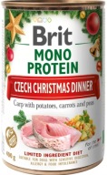 Brit Mono Proteínový vianočný kapor 400g