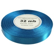 saténová stuha WS 8097 modrá 12mm 32mb 1 ks na darčekové balenie