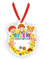 PREDŠKOLSKÝ DEŇ Papierové medaily (5 ks)