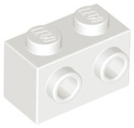 LEGO 11211 BRICK 1x2 2 kolíky biele NOVINKA (1g)