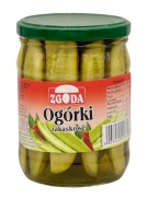 Pikantné predjedlo uhorky 500 g Súhlasím