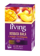 Irving biely čaj s mangom a broskyňou
