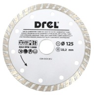 Diamantový kotúč Drel Turbo 125 mm