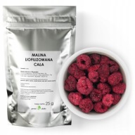 MRAZOM SUŠENÉ MALINY prírodný plod maliny 25g