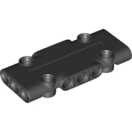 LEGO Technic Panel 1x3x7 čierny 71709