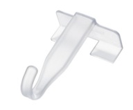 TESCOMA FlexiSPACE háčiky na dvere 2ks 6x3cm