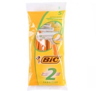 Bic Sensitive 2 žiletky na jemnejšie holenie 5 ks