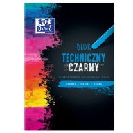 TECHNICKÝ BLOK A3 10 LIST 225g ČIERNY OXFORD