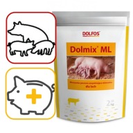 DOLFOS Dolmix ML 2kg Sypké vitamíny pre gravidné prasnice probiotický doplnok