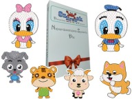 Diamantové vyšívanie Scrapbooks NÁLEPKY PRE DETI Mikulášsky darček
