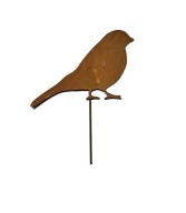 Bird Bird Bullfinch na nalepenie Dekorácia Záhradná dekorácia A-board Corten efekt