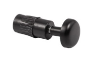 ZÁSTRČKA NA ZÁBRADLIE, ČIERNA, pre 16 mm rúrku s koncom zábradlia
