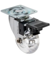 SUPRA otočné nábytkové koleso s brzdou, priemer 50mm