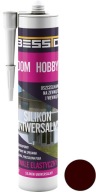 Hnedý univerzálny silikón 280ml Bessto