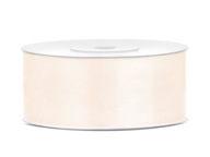 STUHA SATÉNOVÁ STUHA KRÉMOVÁ 25mm/25m
