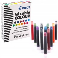 Atramentové kazety PILOT Parallel MIX 12 ks.