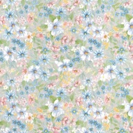 Samolepiaca fólia na nábytok z dyhy 45 x 50 cm s farebnými listami FLOWERS