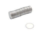 Neodymový magnet valcový MW 18x1 [mm] N38 10 ks.