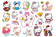 Odnímateľné tetovanie pre deti HELLO KITTY CG186