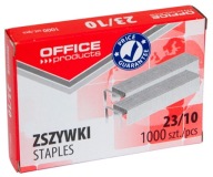 KANCELÁRSKE VÝROBKY sponky 23/10 1000ks pozink