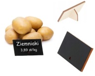 PREDAJNÝ CENNÍK KRIEDOVÁ TABUĽA Etiketa 70 mm