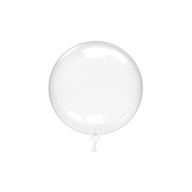BOBO balón transparentný 10cm NAJMENŠÍ 10 ks