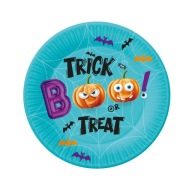 HALLOWEENSKÉ PAPIEROVÉ TANIERE MODRÉ 18cm 6 ks
