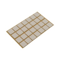 Plsťová podložka, filcová štvorcová 20x20mm (28ks) biela