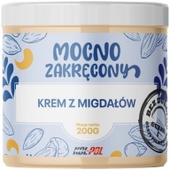 MANDĽOVÝ KRÉM 200g Mandľové maslo 100% prírodné hladké mandle Kol-Pol