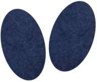 Záplaty Termo záplaty s lepidlom SEMIŠOVÁ NAVY BLUE |22
