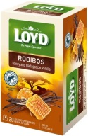 Loyd Rooibos bylinkový čaj v obálkach med a vanilka 20 ks