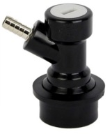 Čierny 6mm Ball Lock Keg Corny konektor Cornelius