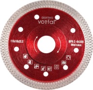 DIAMANTOVÝ DISK NA KERAMICKÝ hrnčiarsky kameň 115MM