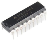 LM3914 LED linkový ovládač