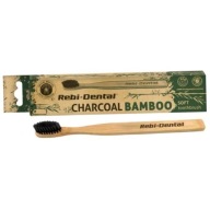 Mattes Dental Charcoal Bamboo Soft zubná kefka