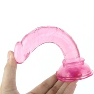 ŠTÍHLE DILDO S PRÍSAVKOU, VAGINÁLNE A ANÁLNE