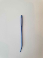 Ihlica na pletenie 7cm kovová ihla vlnená 7cm ihla s veľkým očkom