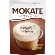 1x 110g MOKATE Cappuccino s belgickou čokoládou